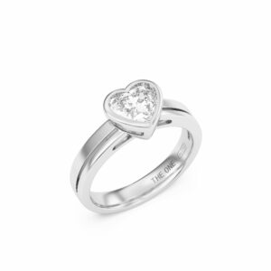 HEART SHAPED DIAMOND RING