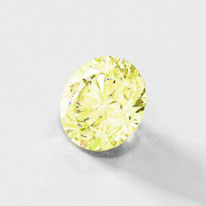 LAB FANCY INTENSE YELLOW DIAMOND