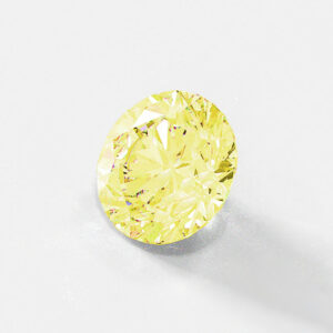 LAB FANCY VIVID YELLOW DIAMOND